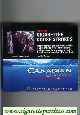 Canadian Classics cigarettes Filter